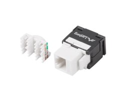 Moduł Keystone Lanberg gniazdo RJ45 -> LSA beznarzędziowy UTP kat.6 180° do puszki montażowej LANBERG