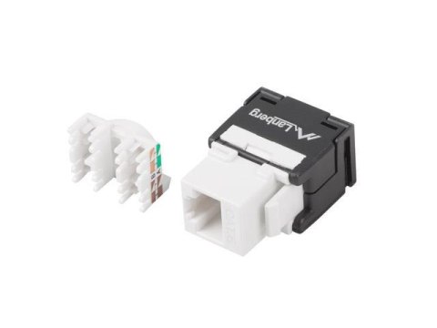 Moduł Keystone Lanberg gniazdo RJ45 -> LSA beznarzędziowy UTP kat.6 180° do puszki montażowej LANBERG Moduł Keystone Lanberg gniazdo RJ45 -> LSA beznarzędziowy UTP kat.6 180° do puszki montażowej LANBERG