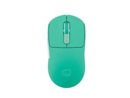 Mysz bezprzewodowa Fury Tanto T4 Wireless dla graczy 12000 DPI miętowa Fury
