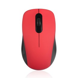 Mysz bezprzewodowa Modecom MC-WM10S SILENT optyczna czerwona Modecom