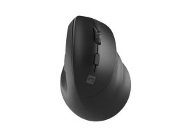 Mysz bezprzewodowa Natec Crake 2 Bluetooth 5.2 + 2.4GHz 2400DPI wertykalna czarna Natec