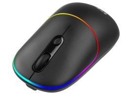 Mysz bezprzewodowa Tracer RATERO RF optyczna nano czarna z akumulatorem Tracer