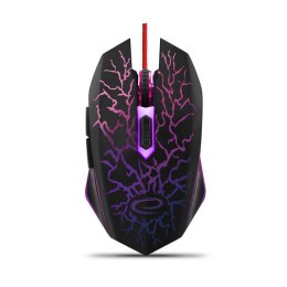 Mysz przewodowa Esperanza MX211 Lightning optyczna Gaming 6D USB czarna ESPERANZA