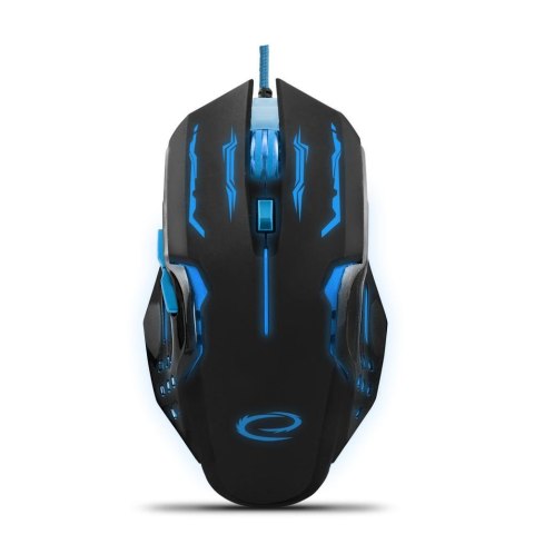 Mysz przewodowa Esperanza MX403 Apache optyczna Gaming 6D USB niebiesko-czarna ESPERANZA Mysz przewodowa Esperanza MX403 Apache optyczna Gaming 6D USB niebiesko-czarna ESPERANZA