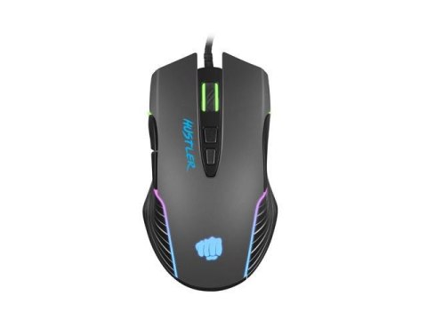 Mysz przewodowa Fury Hustler optyczna Gaming 6400 DPI czarna RGB Fury Mysz przewodowa Fury Hustler optyczna Gaming 6400 DPI czarna RGB Fury