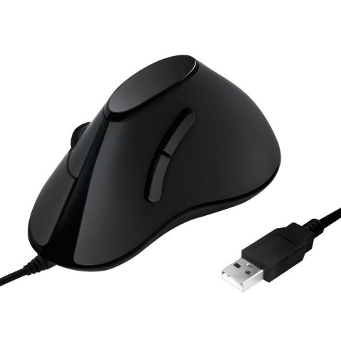 Mysz przewodowa LogiLink ID0158 ergonomiczna,1000 dpi czarna LogiLink Mysz przewodowa LogiLink ID0158 ergonomiczna,1000 dpi czarna LogiLink