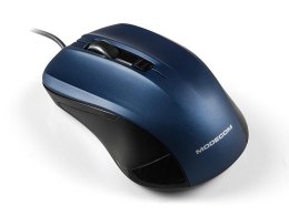 Mysz przewodowa Modecom M9.1 optyczna czarno-niebieska Modecom
