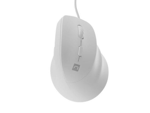 Mysz przewodowa Natec Crake 2 PRO 12800dpi wertykalna programowalna optyczna biała Natec Mysz przewodowa Natec Crake 2 PRO 12800dpi wertykalna programowalna optyczna biała Natec