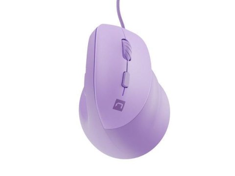 Mysz przewodowa Natec Crake 2 PRO 12800dpi wertykalna programowalna optyczna pure lavender Natec Mysz przewodowa Natec Crake 2 PRO 12800dpi wertykalna programowalna optyczna pure lavender Natec