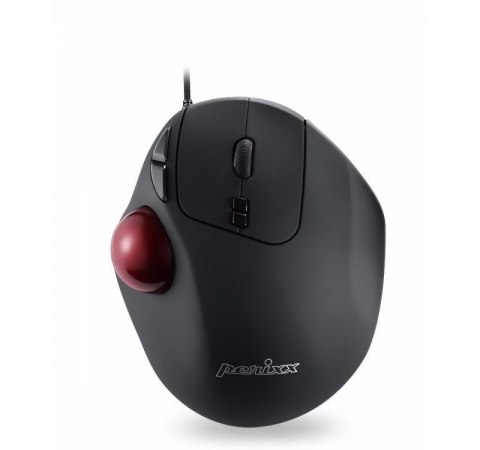 Mysz przewodowa Perixx PERIMICE 517 laserowa trackball 34mm czarna Perixx Mysz przewodowa Perixx PERIMICE 517 laserowa trackball 34mm czarna Perixx