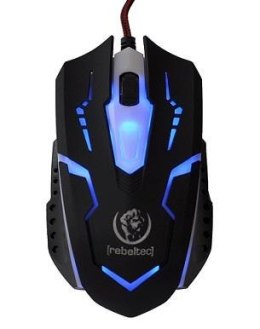 Mysz przewodowa Rebeltec COBRA optyczna Gaming USB czarna Rebeltec