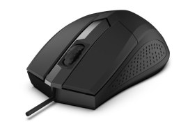 Mysz przewodowa Rebeltec FOCUS optyczna USB czarna Rebeltec