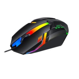 Mysz przewodowa VAKOSS TM-5133K, Gaming, podświetlenie RGB Vakoss
