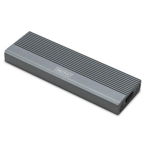 Obudowa DIGITUS USB 3.1 Typ C na dysk SSD M.2 NVMe 10Gbps aluminiowa, beznarzędziowa Digitus Obudowa DIGITUS USB 3.1 Typ C na dysk SSD M.2 NVMe 10Gbps aluminiowa, beznarzędziowa Digitus