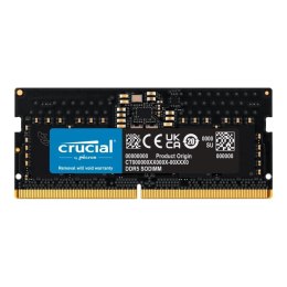 Pamięć SODIMM DDR5 Crucial 8GB (1x8GB) 5600MHz CL46 1,1V CRUCIAL