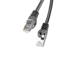 Patchcord Lanberg FTP kat.6 1m czarny LANBERG