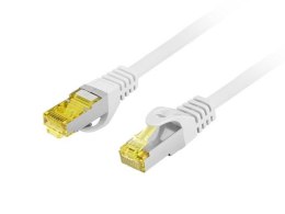 Patchcord Lanberg S/FTP kat.6A 1,5m LSZH CU fluke passed szary LANBERG
