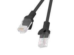 Patchcord Lanberg UTP kat.5e 15m czarny LANBERG