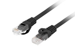 Patchcord Lanberg UTP kat.6 1m LSZH CU fluke passed czarny LANBERG