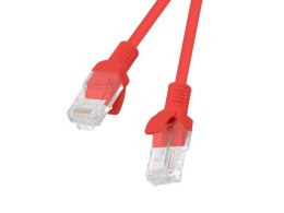 Patchcord Lanberg UTP kat.6 1m czerwony LANBERG