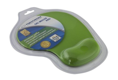 Podkładka pod mysz Esperanza EA137G żelowa zielona ESPERANZA Podkładka pod mysz Esperanza EA137G żelowa zielona ESPERANZA