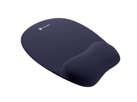 Podkładka pod mysz Natec Chipmunk Memory Foam ergonomiczna żelowa granatowa Natec Podkładka pod mysz Natec Chipmunk Memory Foam ergonomiczna żelowa granatowa Natec