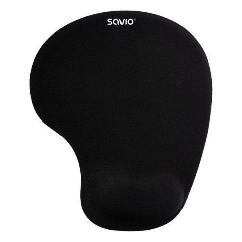 Podkładka pod mysz SAVIO MP-01B żelowa, czarna Savio Podkładka pod mysz SAVIO MP-01B żelowa, czarna Savio