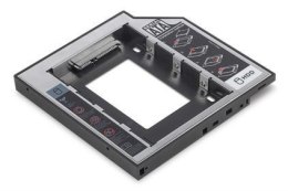 Ramka DIGITUS SSD/HDD do CD/DVD/Blu-ray, SATA na SATA, 12,7mm Digitus