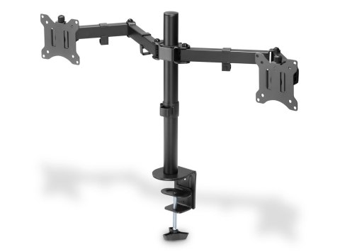 Uchwyt biurkowy podwójny (zacisk) DIGITUS 2xLCD max. 32"max. 2x 8kg uchyl.-obrot quick-release Digitus Uchwyt biurkowy podwójny (zacisk) DIGITUS 2xLCD max. 32"max. 2x 8kg uchyl.-obrot quick-release Digitus