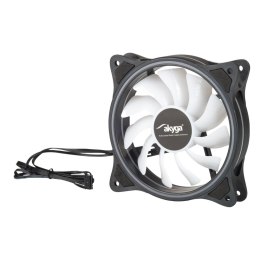 Wentylator systemowy Akyga AW-12D-RGB 120mm 15 LED RGB small 6 pin AKYGA