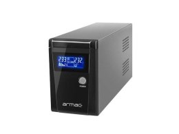 Zasilacz awaryjny UPS Armac Office 650VA LCD Line-Interactive 2x230V PL metalowa obudowa ARMAC