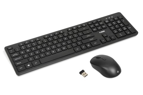 Zestaw bezprzewodowy klawiatura + mysz iBOX Workstation Pro Kit IBOX Zestaw bezprzewodowy klawiatura + mysz iBOX Workstation Pro Kit IBOX