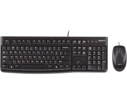 Zestaw klawiatura+mysz Logitech Desktop MK120 USB czarny układ niemiecki Logitech