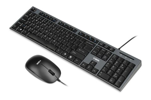 Zestaw przewodowy klawiatura + mysz iBOX Desktop Kit IBOX Zestaw przewodowy klawiatura + mysz iBOX Desktop Kit IBOX