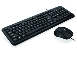 Zestaw przewodowy klawiatura + mysz iBOX Office Kit II czarny IBOX