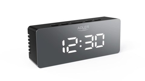 Budzik Adler AD 1189B czarny Adler
