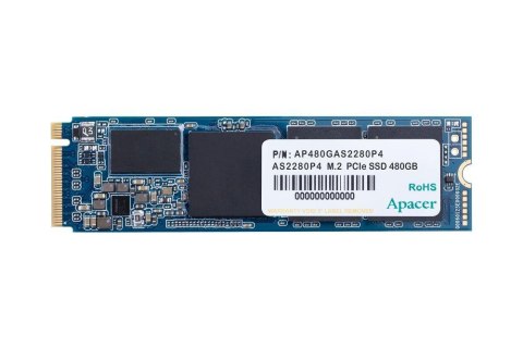 Dysk SSD Apacer AS2280P4 256GB M.2 PCIe NVMe Gen3 x4 2280 (1800/1100 MB/s) 3D TLC Apacer
