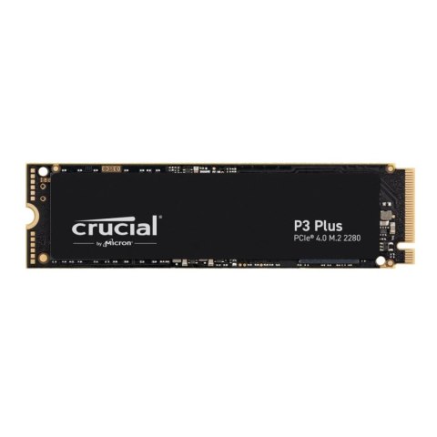 Dysk SSD Crucial P3 plus 500GB M.2 PCIe 3.0 NVMe 2280 (4700/1900MB/s) Crucial Dysk SSD Crucial P3 plus 500GB M.2 PCIe 3.0 NVMe 2280 (4700/1900MB/s) Crucial