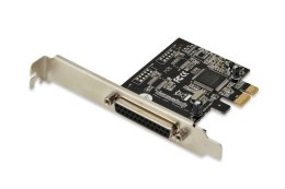 Kontroler LPT DIGITUS PCIe, 1x Parallel/LPT, Low Profile, Chipset AX99100 Digitus