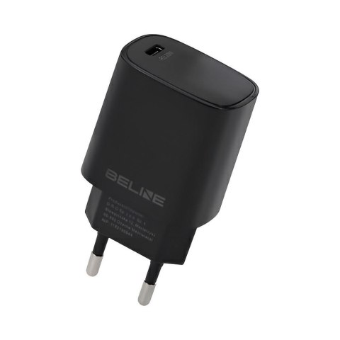 Ładowarka sieciowa Beline 20W 1xUSB-C PD 3.0 bez kabla - czarna Beline