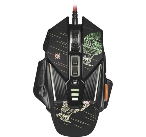 Mysz przewodowa Defender STARX GM-390L 3200dpi Gaming 8P + GRA Defender