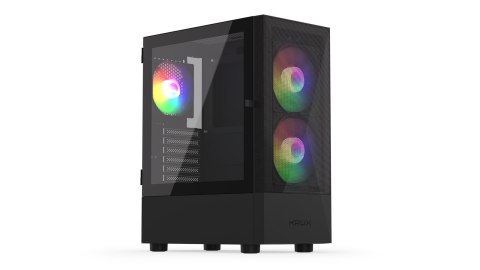 Obudowa KRUX Vako RGB ATX/mciroATX/Mini ATX z oknem, bez zasilacza COOLING.PL