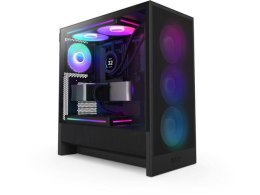 Obudowa NZXT H5 Flow RGB (2024) Midi Tower z oknem Czarna NZXT