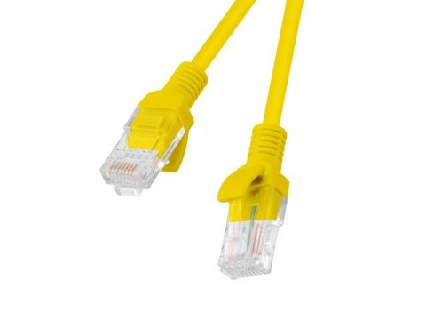 Patchcord Lanberg UTP kat.6 15m żółty LANBERG