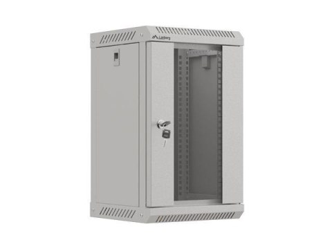 Szafa instalacyjna Rack Lanberg Wisząca 10" 9U 300x300 Drzwi Przeszklone (flat pack) Szara LANBERG Szafa instalacyjna Rack Lanberg Wisząca 10" 9U 300x300 Drzwi Przeszklone (flat pack) Szara LANBERG