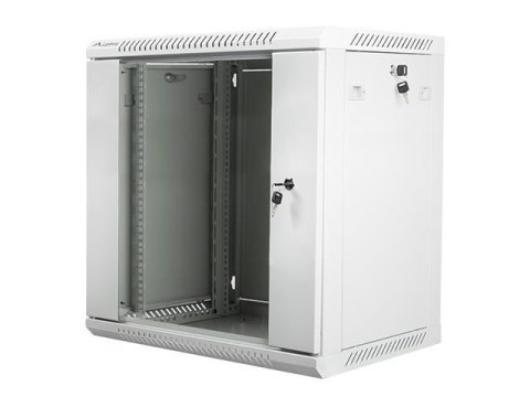 Szafa instalacyjna Rack wisząca 19" 12U 600x450 szara Lanberg (flat pack) LANBERG Szafa instalacyjna Rack wisząca 19" 12U 600x450 szara Lanberg (flat pack) LANBERG