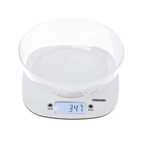 Waga kuchenna z misą Mesko MS 3179 white Mesko