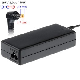 Zasilacz sieciowy Akyga AK-ND-12 do notebooka 19V/4,74A 90W 5,5x1,7mm AKYGA