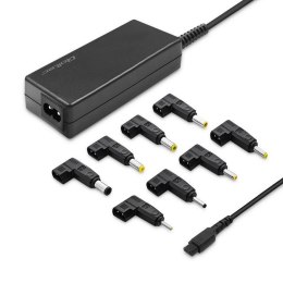 Zasilacz sieciowy uniwersalny Qoltec 45W | 8 wtyczek | +kabel zasilający Qoltec