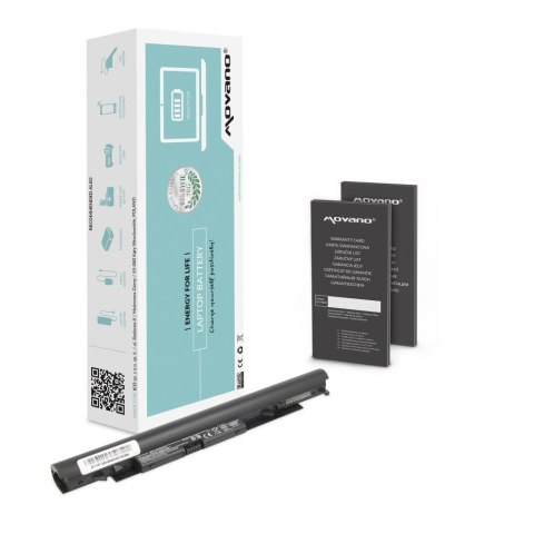 Bateria Movano do notebooka HP JC03, JC04, 240 245 250 255 258 G6 (14.4V-14.8V) (2200 mAh) Movano